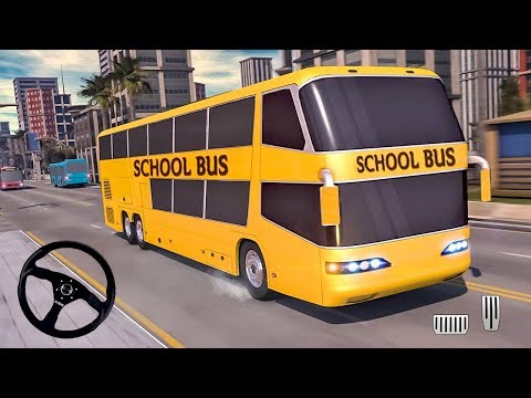Real School Bus Driving - Offroad Bus Driver 2019 - Android Gameplay