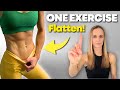 Tighten Flatten Your Lower Belly With ONE EXERCISE Guaranteed