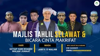 Download lagu MAJLIS TAHLIL, SELAWAT & BICARA CINTA MAKRIFAT mp3
