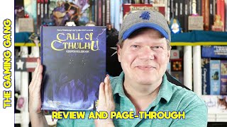 Call of Cthulhu 7th Edition Keeper Rulebook | Page-Through and Review