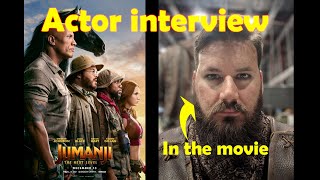Jumanji The Next Level - we interviewed a featured background actor video