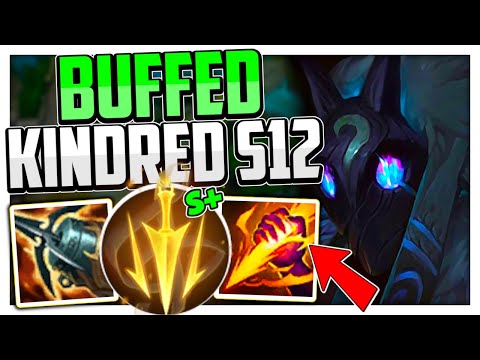 BUFFED SEASON 12 LETHAL TEMPO KINDRED IS A+ OP! | How to Play Kindred Season 12 League of Legends