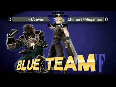 RJ & Seven vs Chimera & Megaman8707 - SSC9 - Super Smash Bros for Wii U