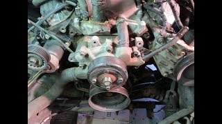 Timing Cover Gasket & Water Pump Replacement 5.9 1998 Dodge Ram 1500 - Part 1 Disassembly