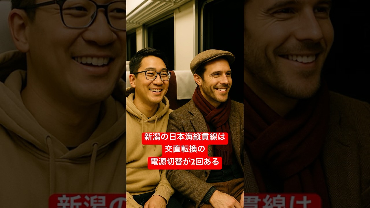 懐かしの旅路〜日本海縦貫線〜交直切替　#デッドセクション