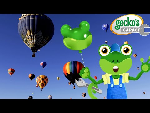 Gecko’s Hot Air Balloon Adventure! 🎈| Gecko's Garage 🚚 | Cartoons For Kids | Toddler Fun Learning