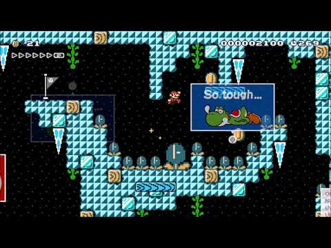 Super Mario Maker 2: Collapsing Cavern