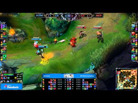 H7M vs Entropy e-Sports - Octavos - #DominosGo4LoL 183 - Español