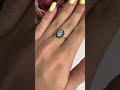 Серебряное кольцо с топазом 0.8ct, сапфиром