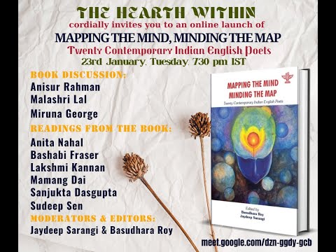 E-Launch of Mapping the Mind Minding the Map: Twenty Contemporary Indian English Poets