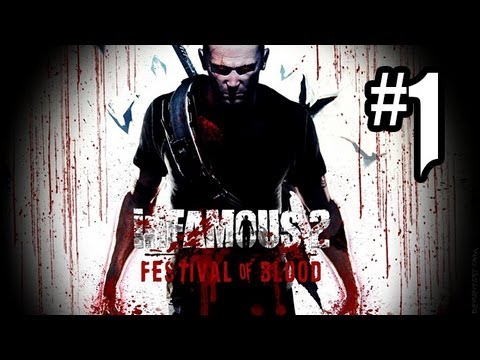 Infamous: Festival Of Blood DLC Gameplay Walkthrough Part 1 - BLOOD & ELECTRICITY!! (PS3 HD)