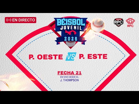 EN VIVO | BÉISBOL JUVENIL | Panamá Oeste vs Panamá Este, jornada 21