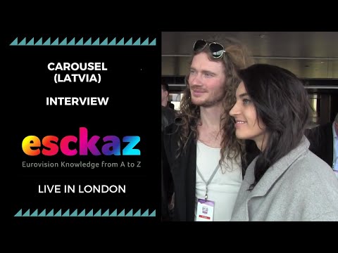 ESCKAZ in London: Interview with Carousel (Latvia at the Eurovision 2019)
