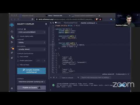 Introduction to Smart Contracts, Blockchain, & Solidity - Chainlink Hackathon Workshop