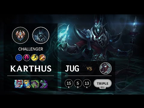Karthus Jungle vs Kayn - EUW Challenger Patch 11.8