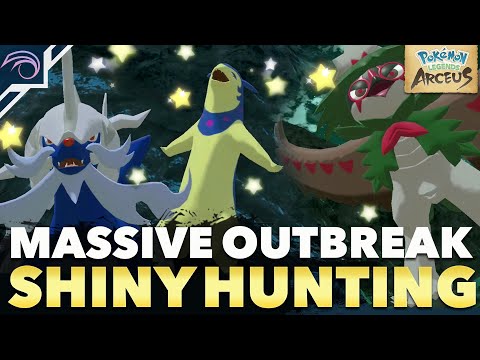 NEW! MASSIVE MASS OUTBREAK SHINY HUNTING GUIDE in Pokemon Legends Arceus