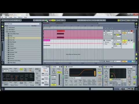 Ableton Live 8 Tutorial: How To Make a Tuned Fat Punchy Dance Kick Drum (Part 1)