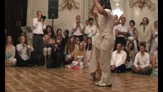 Prague Tango Alchemie 2010 - White milonga - Cristian Duarte & Lilach Mor 4