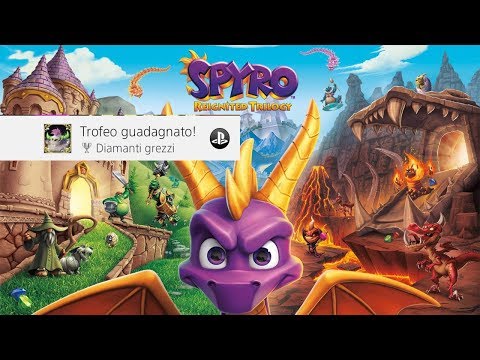 Raccogli 500 gemme in Testa di latta (Trofeo: Diamanti Grezzi) + Perfetto - Spyro the Dragon