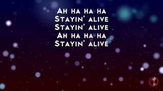 Bee Gees - Stayin&#39; Alive Lyrics