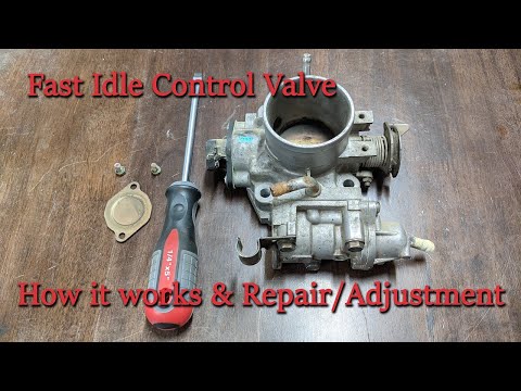 How-to fix a fast/high idle 80s and 90s Hondas