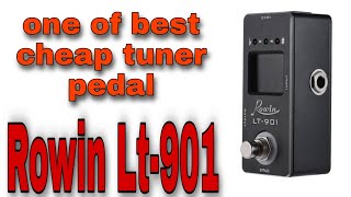 Video thumbnail for Rowin LT-901 Guitar Tuner by Kuya Dorian