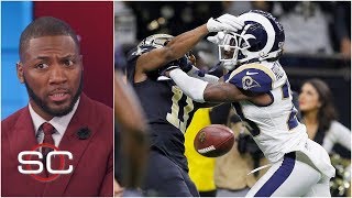 Rams beat Saints after controversial missed pass interference call | SportsCenter