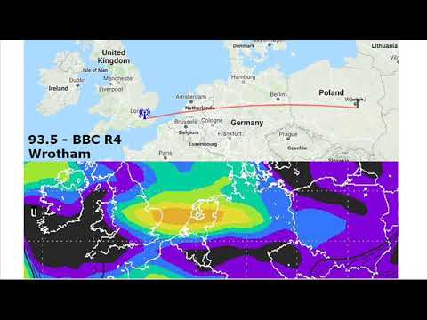 LONDON! - extreme tropo FM DX (1440km!)