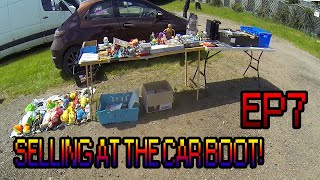 Selling At The Carboot Live Ep7 - Can I Have A Bag I