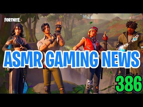 ASMR Gaming News Fortnite Season 3, Minecraft, Final Fantasy 7, Sonic Superstars + more (386)