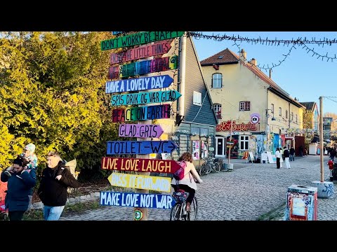 Freetown Christiania: walking in famous, rather pretty and very alternative community in Copenhagen