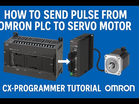 How to Send Pulse from Omron PLC to Servo Motor