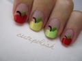 Back to School: Apple Nail Art Back to School: Apple Nail Art