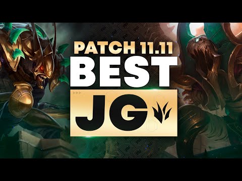 The BEST Junglers For All Ranks! | Patch 11.12 | Tier List League of Legends Season 11