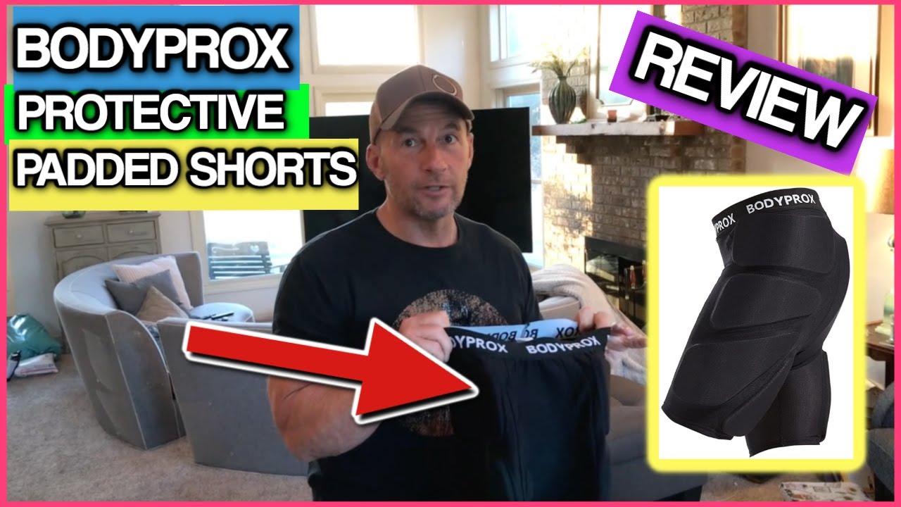 Bodyprox Protective Padded Shorts for Snowboard,Skate and Ski