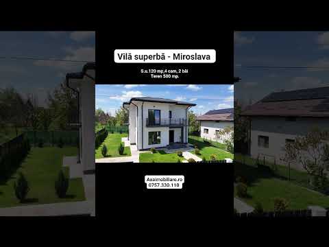 Casa Miroslava, 4 camere,Teren 500 mp,Incalz pard,Vata bazaltica — Video