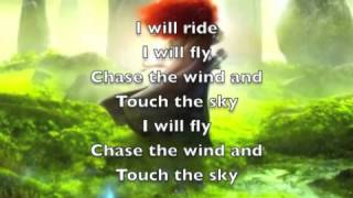 Brave - Touch the Sky LYRICS ON SCREEN