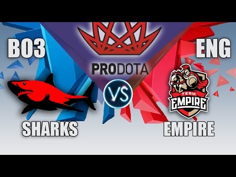 EMPIRE VS SHARKS | PRO DOTA CUP | BO3 | ENG CAST| LIVE !
