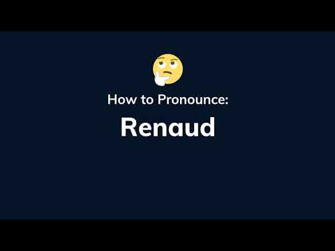 How to Pronounce Renaud | Learn English Pronunciation