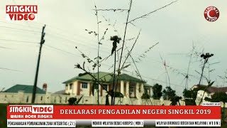 preview picture of video 'DEKLARASI PENGADILAN NEGERI SINGKIL 2019'