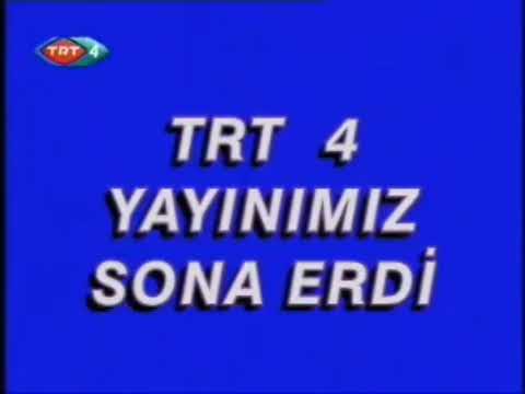 TRT 4 Yayın Akışı, İstiklal Marşı ve Kapanış Anı (2006)