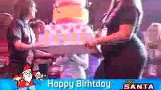 Santa Slam 2006 Nelly Furtado Birthday Cake