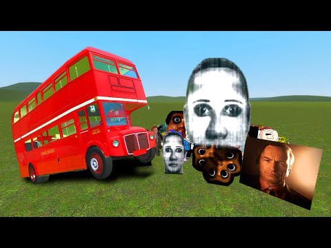 All OBUNGA NICOS FAMILY VS CARS BATTLE! - Garry’s Mod