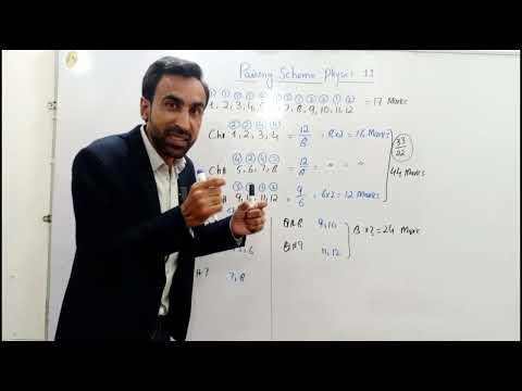Pairing Scheme 2026 - Class 11 Physics