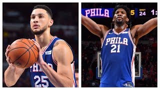 Joel Embiid - Ben Simmons - Philadelphia Sixers