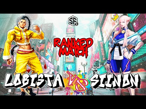 SF6 👊 Lobista (Jamie) vs Siinon (Manon) 👊 Ranked - Top Players Brasileiros - Street Fighter 6
