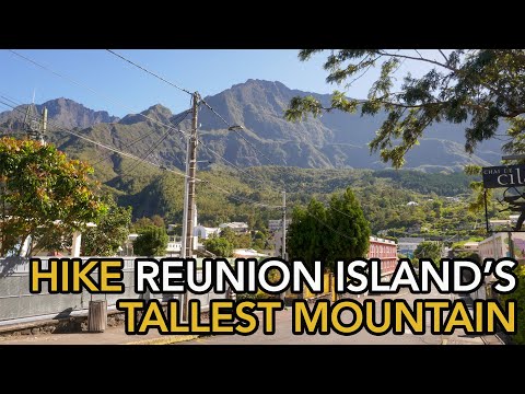 Trek to the tallest mountain on Reunion Island: Piton des Neiges (10,000ft+)