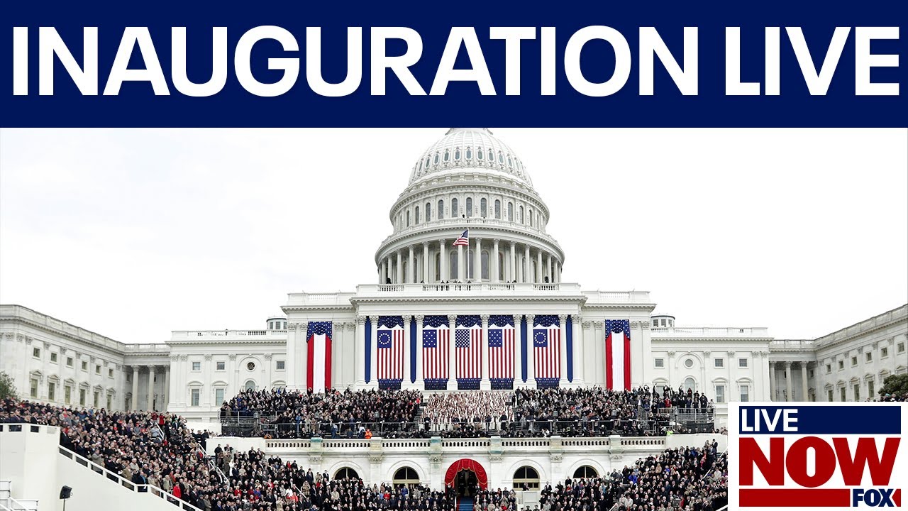 LIVE: Donald Trump Inauguration 2025 in Washington DC