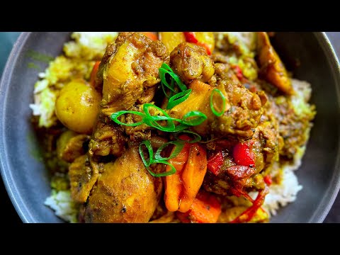 Caribbean Style Curry Chicken