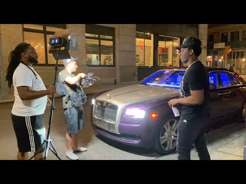 A Day in Life Wit Millennial Lifestyle - Rolls Royce Ghost Video Shoot 4 PJ Tha Balla And Shani Boni
